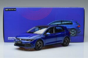 VW Volkswagen Golf 8 R Line Blue FAW 1/18
