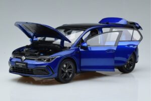 VW Volkswagen Golf 8 R Line Blue FAW 1/18