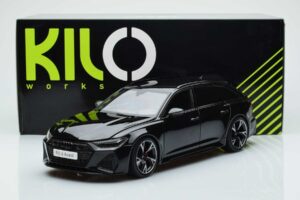 KLW0001 Audi RS6 C8 Avant Black Kilo Works 1/18