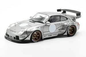 CLDC017 Porsche 911 993 RWB Silver Phantom Asia Edition GT Spirit 1/18