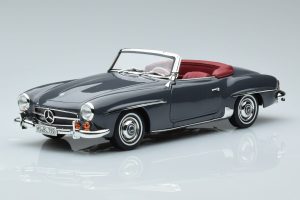 183402 Mercedes 190 SL W121 Roadster Gray Norev 1/18