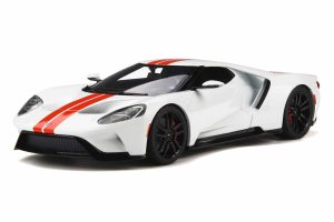 GT097 Ford GT Frozen White GT Spirit 1/18